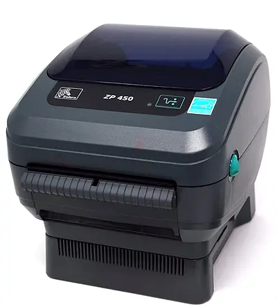 Zebra ZP 450 CTP - Direct Thermal Labels,Barcodes Stickers High Speed Printer Professional.