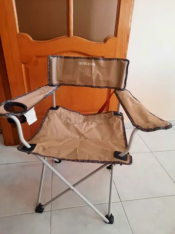 Camping chairs (2 pieces with free hat )