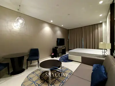 Studio with Balcony | Fully Furnished | 12 Cheques