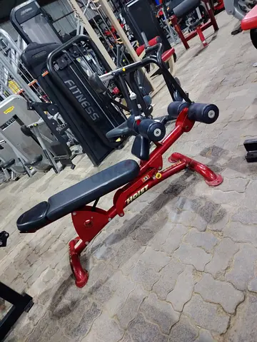 Preacher Leg Curl / Extension Bench - Commercial Gym Condition