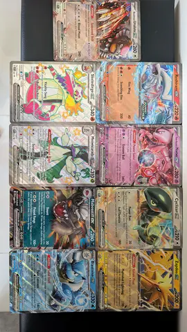 Assorted Jumbo Pokemon EX Trading Cards Collection