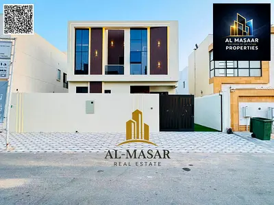 An excellent villa in the Al Zahia area of ​​Ajman, featuring a distinctive design and proximity to