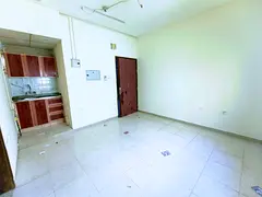 Spacious studio with separate kitchen for staff/bachelor with No deposit in muwaileh