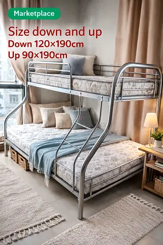 Family bunk bed Down double Single up