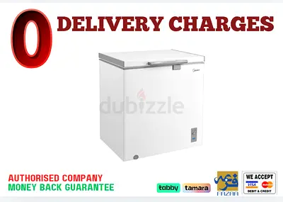 Midea 345L Chest Freezer- 1 Year Warranty