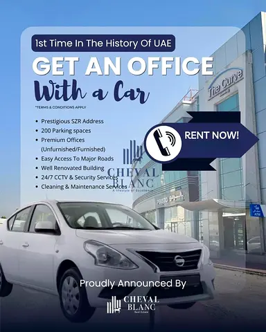 Limited Offer | Office Unit with Complimentary Car | Sheikh Zayed Road
