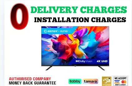 Element 50 Smart TV - 4K - 120Hz- 1 Year Warranty