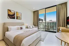 Chic Studio Near Miracle Garden &amp; Dubai Hills Mall | Furnished | Flexible term