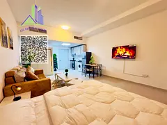 Furnished studio | Monthly rent | Bills included | 2nd row from the Corniche