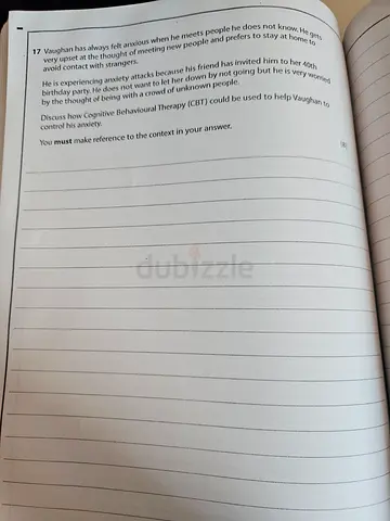 Psychology edexcel A LEVEL past paper booklet with answers filled in paper 3 applications in psychol