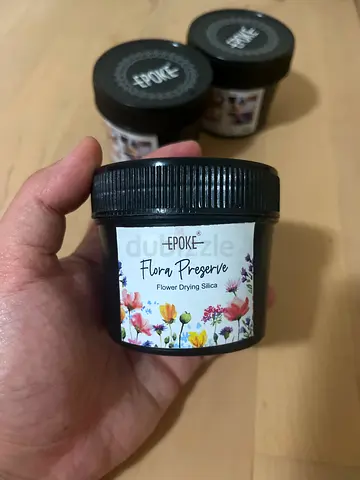 Flower drying silica