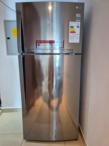 LG 506L Stainless Steel Top-Freezer Refrigerator - Good Condition