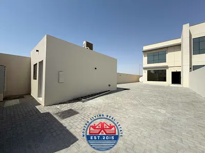 Luxurious Finishing 4 Master Bedrooms Hall Majlis Maidroom & Driver Room for rent in Madinat Al Riyadh