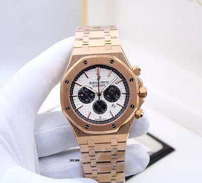 Audemars Piguet Royal Oak Chronograph Rose Gold Automatic Watch