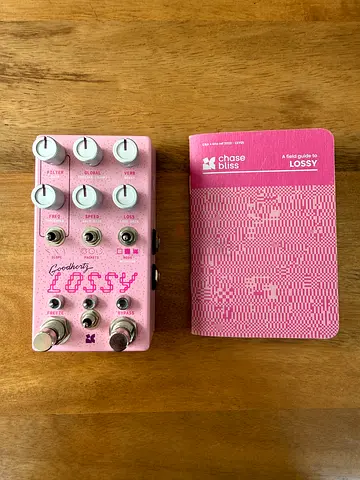 Chase Bliss Audio LOST Pink Guitar Effects Pedal - Mint Condition, Papers, no Box