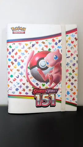 Pokemon TCG Scarlet and Violet 151 Mew Card Binder