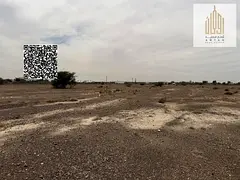 - Residential corner plot for sale in Al Manama, Block 8. - The land is very close to the main road