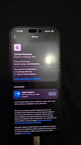 iPhone 16 pro max