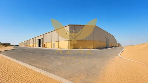 Brand-New High-Clearance Warehouse 1 for Lease | 93,437 Sq. Ft. | AED 39 per Sq. Ft.