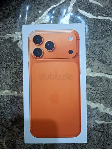 Apple iPhone 17 pro max new (Orange) - Sealed Box