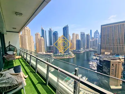 Full Marina View | 2BR | Unfurnished | High Floor