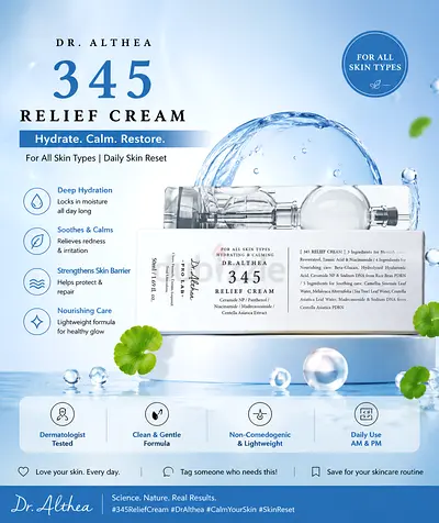 Dr. Althea 345 Relief Cream 50ml