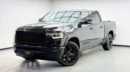 2021 RAM 1500 Limited, RAM Service Pack, Full RAM Service History, Low Km, Fully Loaded, GCC