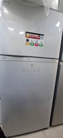 Silver Top-Freezer Refrigerator - Good Condition biggest