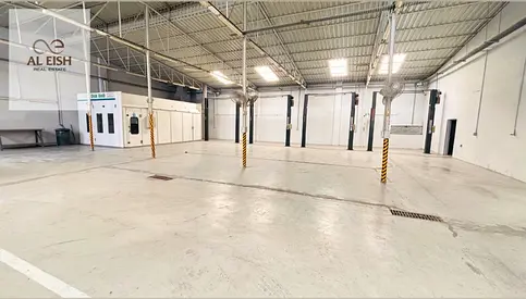 Prime Road-Facing Warehouse with Yard | 12,500 SQFT | Umm Ramool