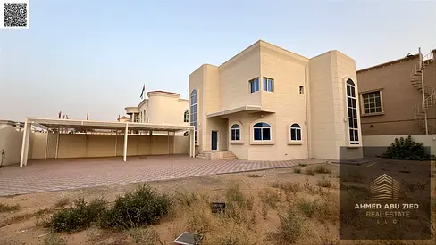 فيلا أول ساكن للإيجار في الرقايب – 4 غرف ماستر | أرض 8,800 قدم | 130 ألف