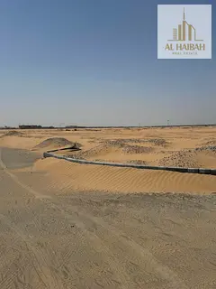 Land for sale in Al Bulaydah 1, Sharjah, directly on Maliha Road, 2907 sq ft, at a bargain price and