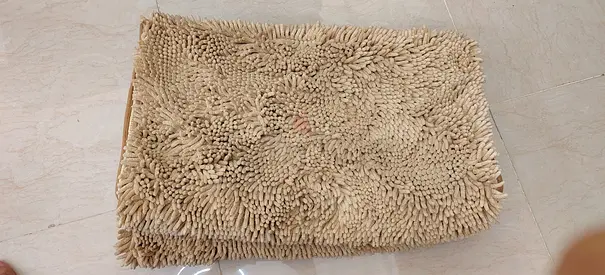 Soft Beige $%! Bath Mat (2 piece)