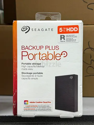 Seagate Backup Plus Portable 5TB External HDD