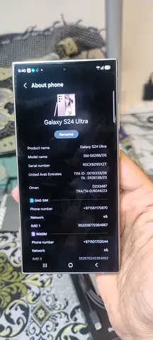 Samsung Galaxy S24 Ultra - Good Working Condition