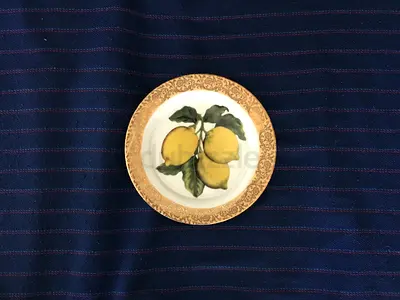 Vintage Decorative Ceramic Plate Wall Hanging