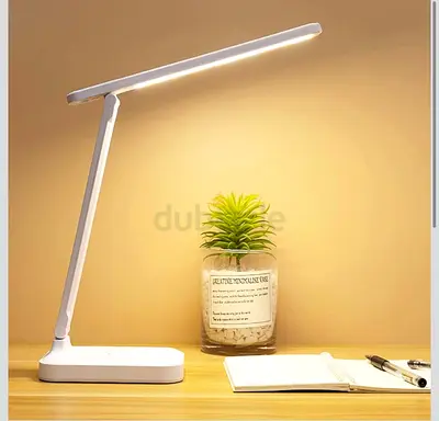 LED Desk Lamp, Table Lamp For Computer/Desktop, Rechargeable, Eye-Caring, Touch Control