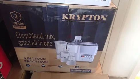 Krypton 4-in-1 Food Processor KNB6021NV - Used, Good Condition