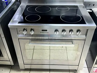 Ariston latest model full electric ceramic cooking range 90x60 made in Italy free delivery