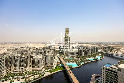 Upgraded 3 BR | Canal+Lagoon View | High Floor