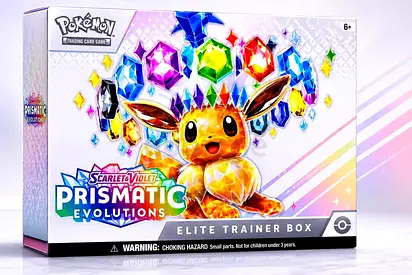 Pokemon Prismatic Evolutions Elite Trainer Box ETB