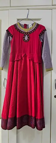 A beautiful fancy dress costume