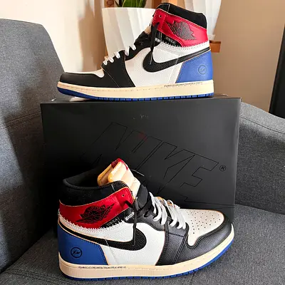 Jordan 1 High Fragment x Union Varsity red - 11.5 US