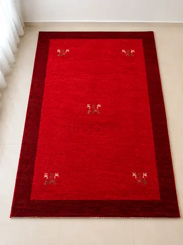 Authentic Handmade Persian Qashqai Gabbeh Rug