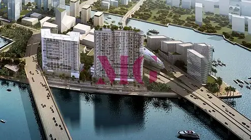 High Floor | Furnished | Canal View | Waterfront
