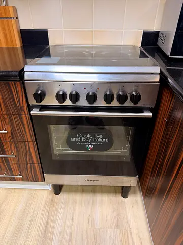 4-Burner Electric Stove Top in Stainless Steel - Good Working Condition