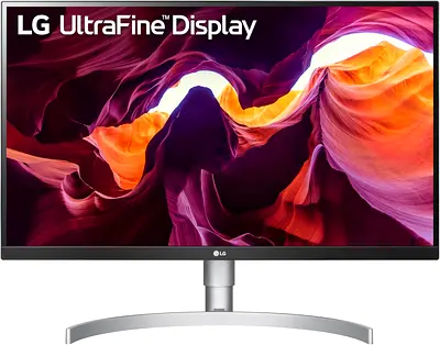 LG 27UL850-W 27 Inch UHD (3840 x 2160) IPS Display with VESA DisplayHDR 400 and USB Type-C Connectiv