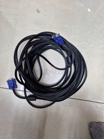 10m VGA Cable with Ferrite Core — flawless Working Condition
