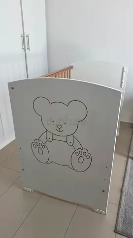Wooden Baby Cot
