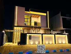 Ajman villa for sale, ready to move in, including all registration and ownership fees. It is located