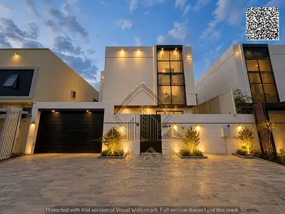 Fully equipped with electricity, water, and air conditioning | Own a luxury villa in Al Yasmin, Ajman | 5 master bedrooms | A great deal at a competit